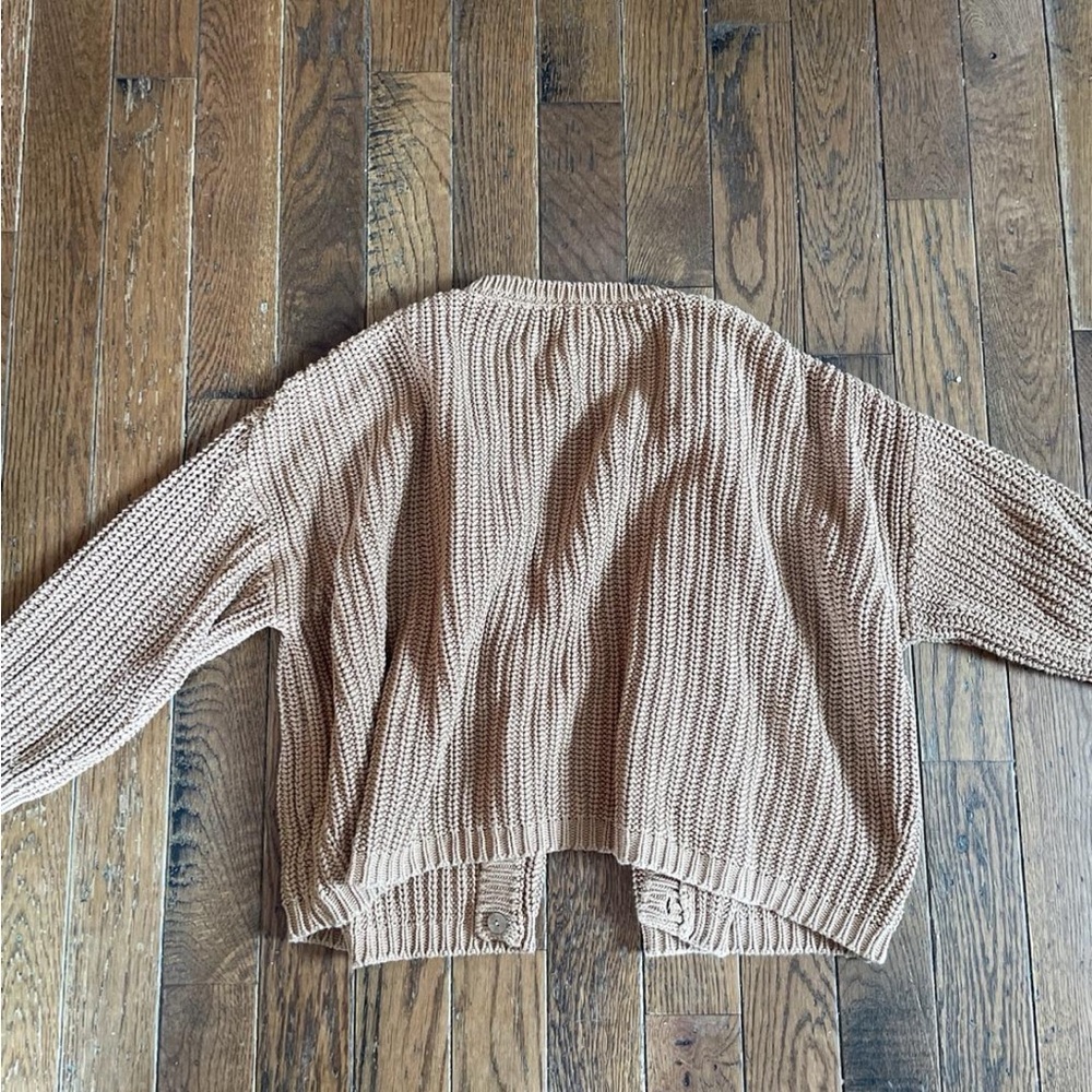 Chunky knit Cardigan - Beige
